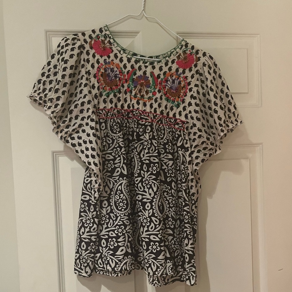 Sister Mary multi color top